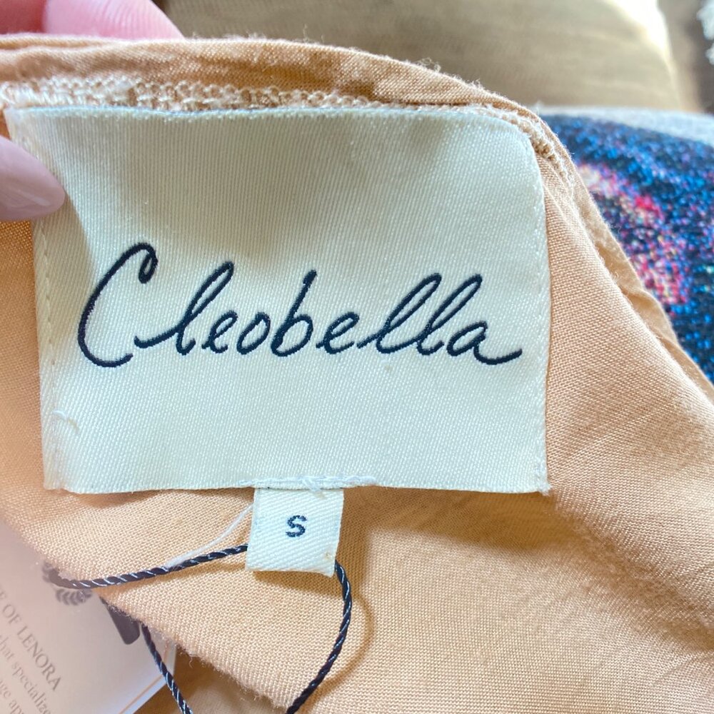 CLEOBELLA High Low Spaghetti Strap Dress in Nude, size Small - Picture 10 of 14